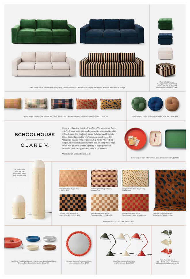 Schoolhouse x Clare V.Â®