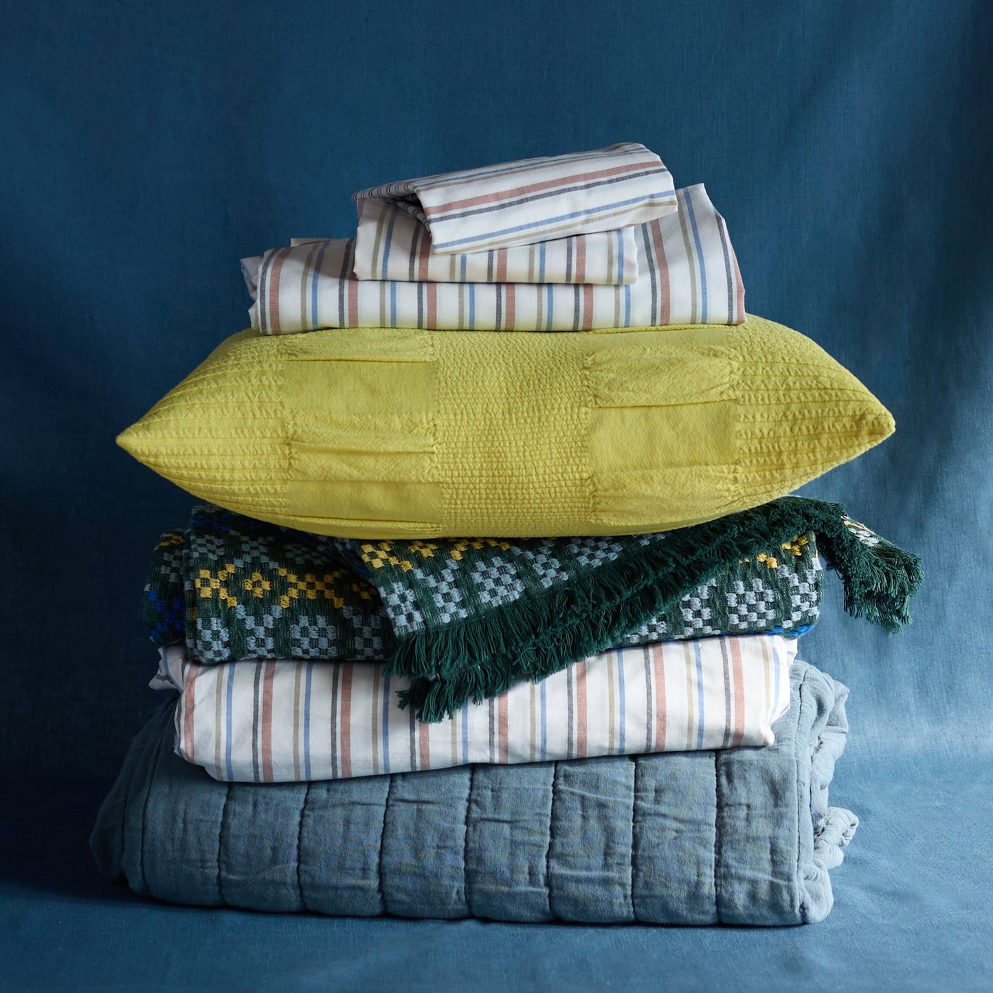 Fresh Stripe Percale Sheeting
