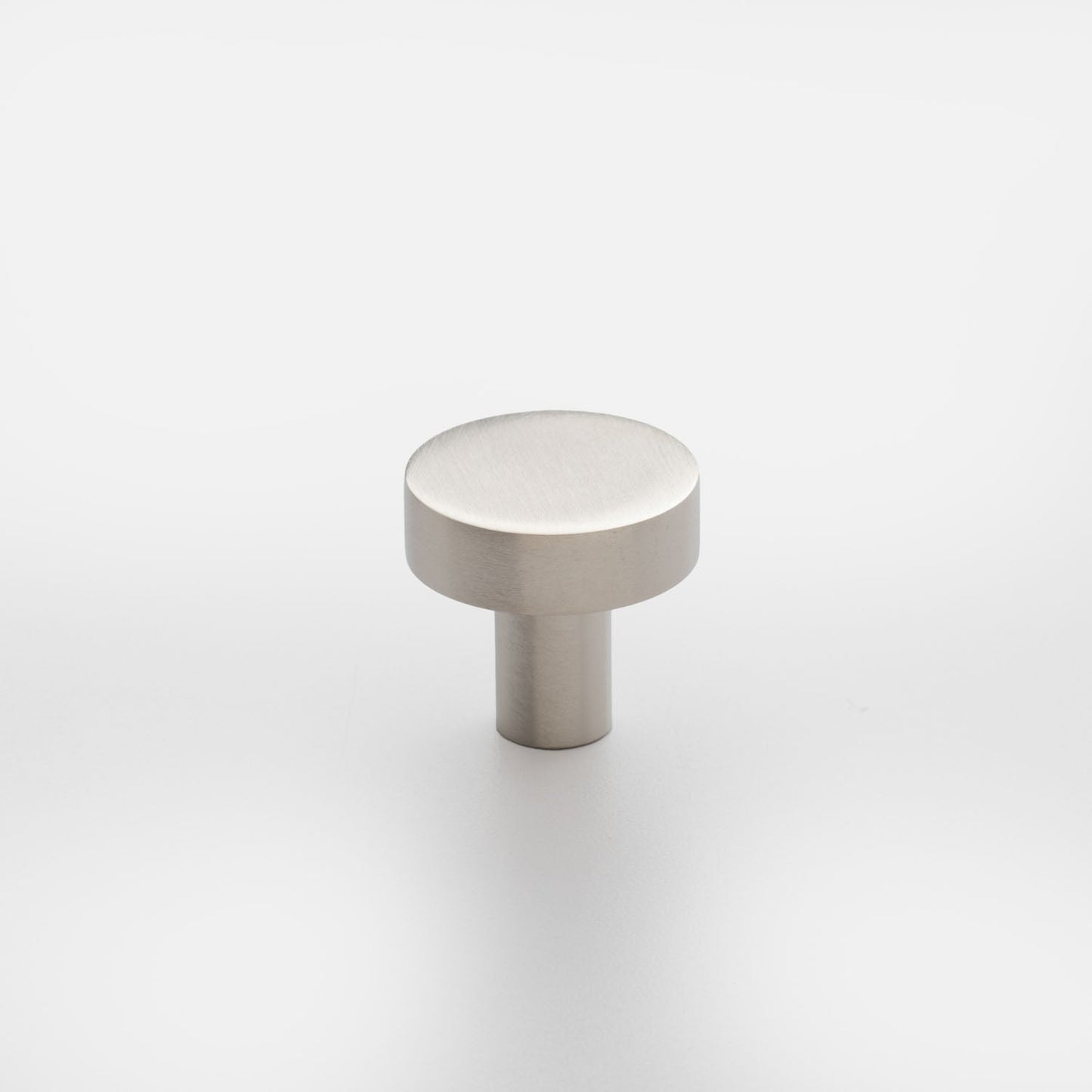 Front view of Edgecliff Knob showcasing its round cylindrical shape on a white background