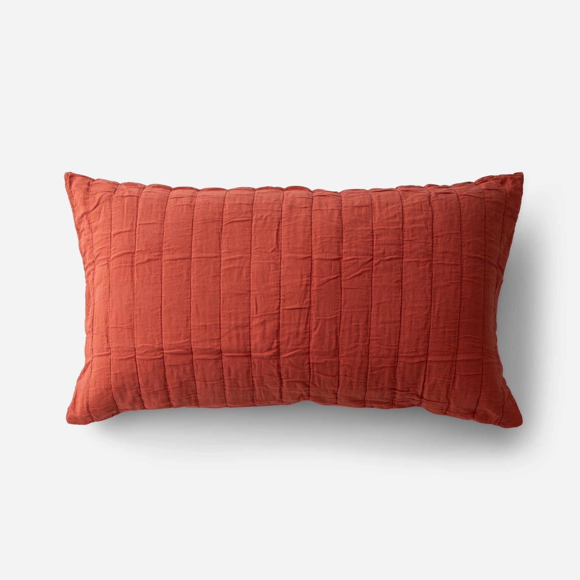 Channeled Cotton Sham