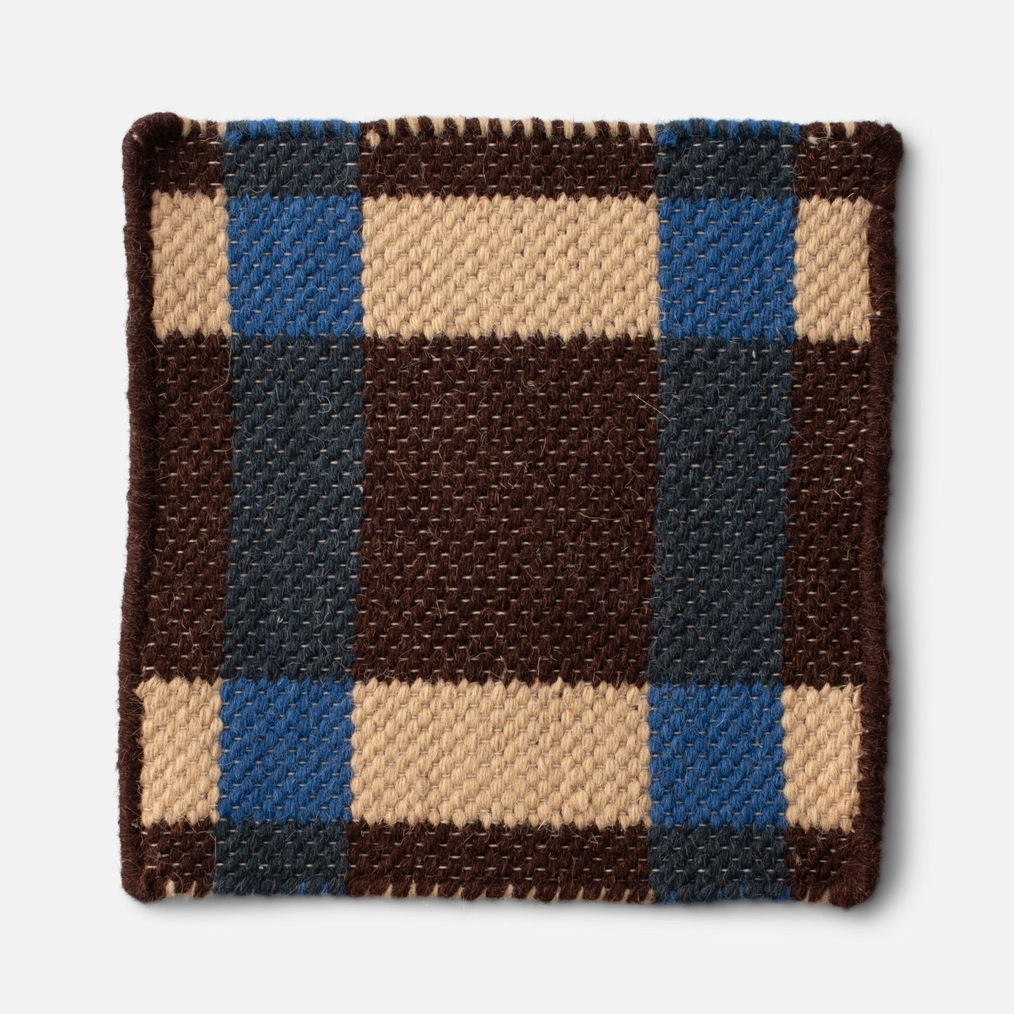 Plaid Wool Rug Swatch