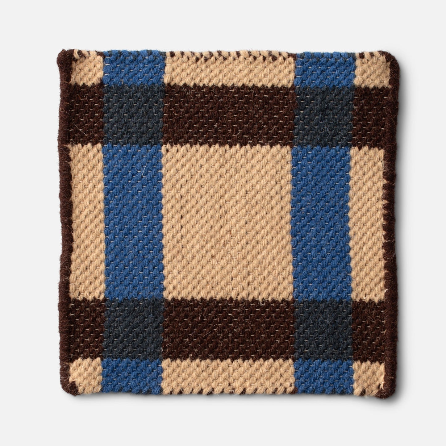 Plaid Wool Rug