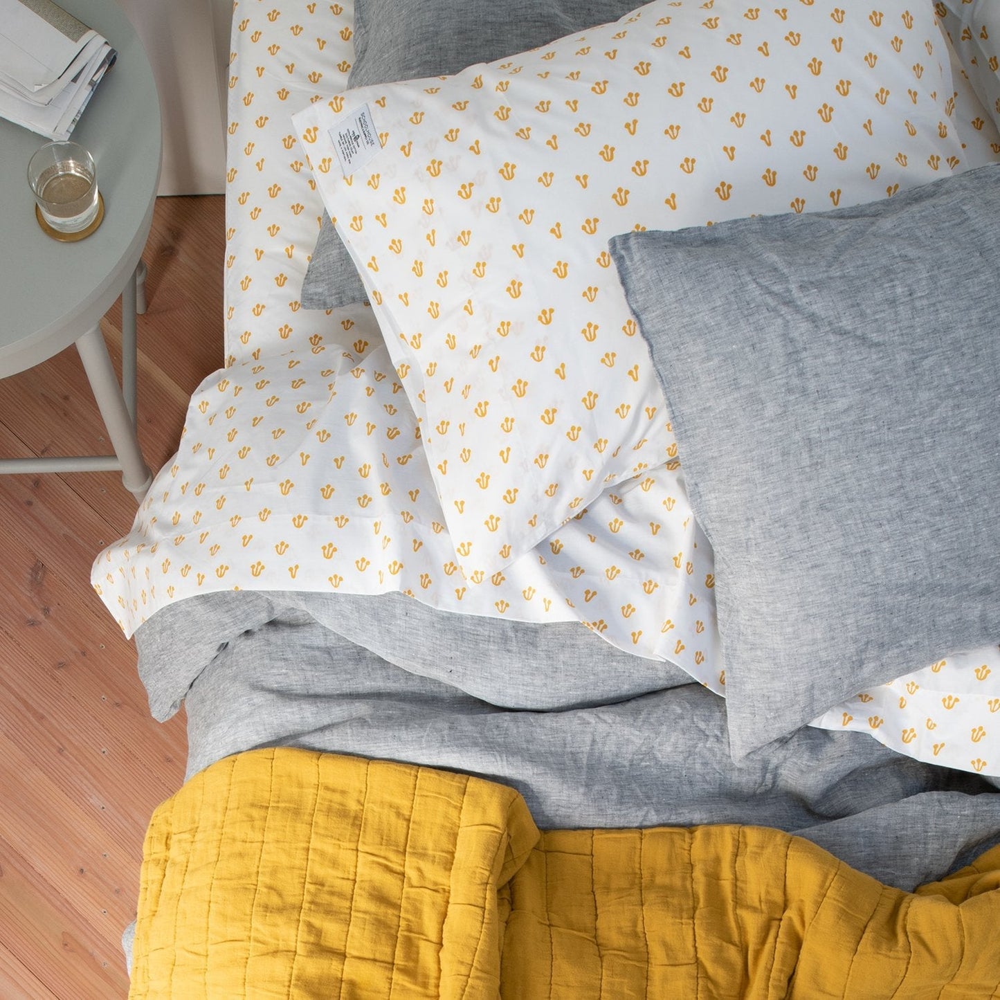Thistle Percale Pillow Case, Set of 2