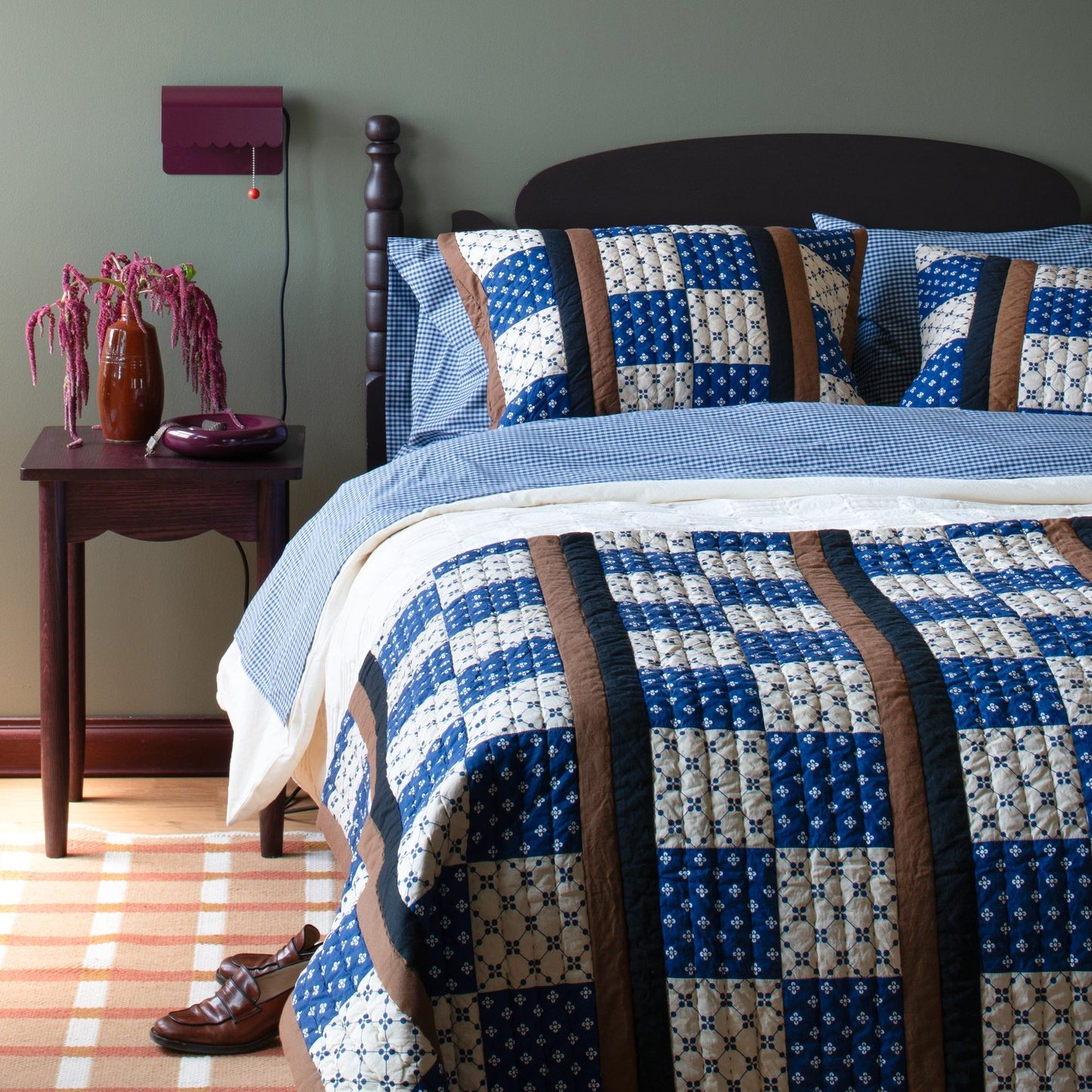 Gingham Pillowcase