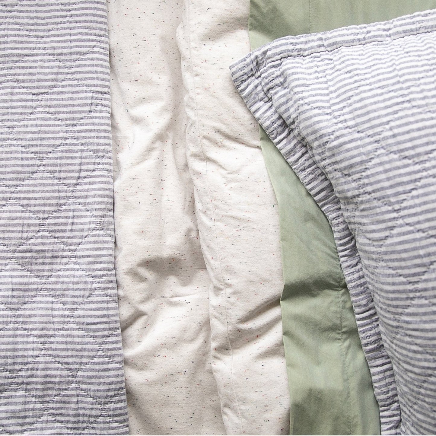 Diamond Ticking Sham