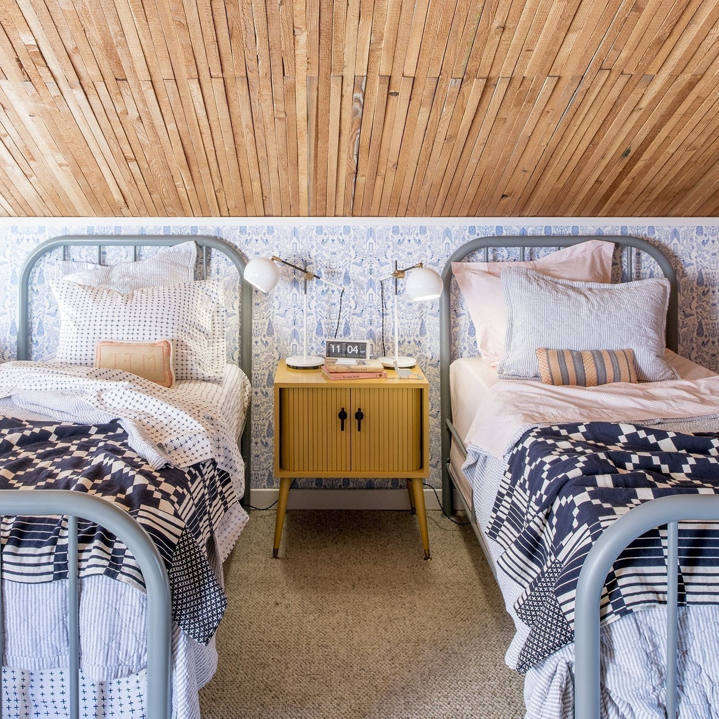 Diamond Ticking Quilt