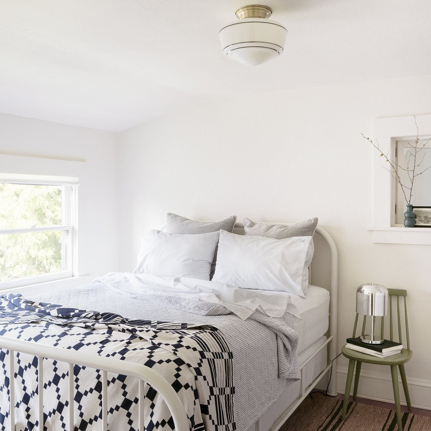 Diamond Ticking Quilt