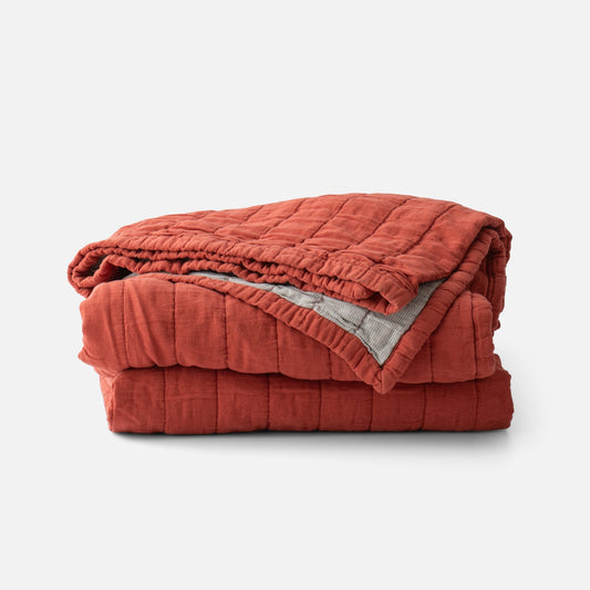 Channeled Cotton Quilt